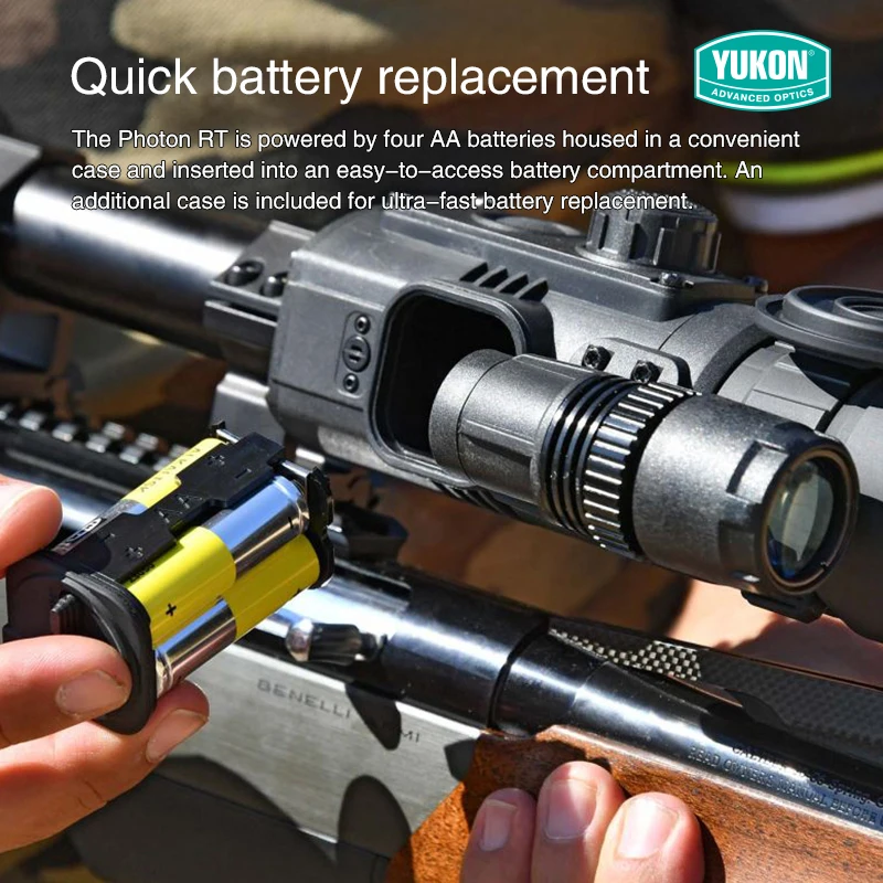 Yukon night vision riflescope for hunting Photon RT 6х50S Digital collimator sight night vision scope