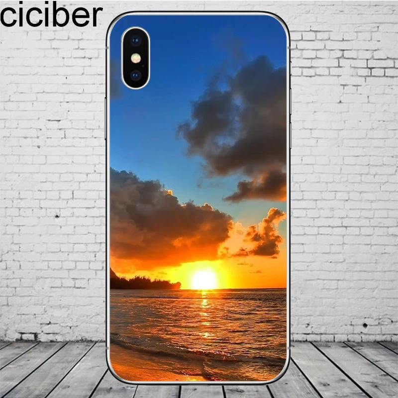 Чехол ciciber Beach Aloha для iPhone 11 Pro Max чехол телефона X XR XS 7 8 6 6S Plus 5 мягкий силиконовый из
