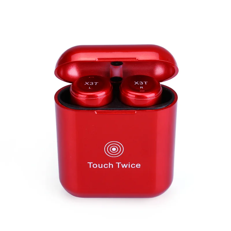 

Ship in 48 Hours! TWS X3T Wireless Earphones Bluetooth 4.2 Headset wtih Charger Box Bass for iPhone Samsung Free Shipping