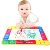 new water drawing painting writing mat board magic pen doodle gift 29x19cm early learning cloth books device baby bath toys c50