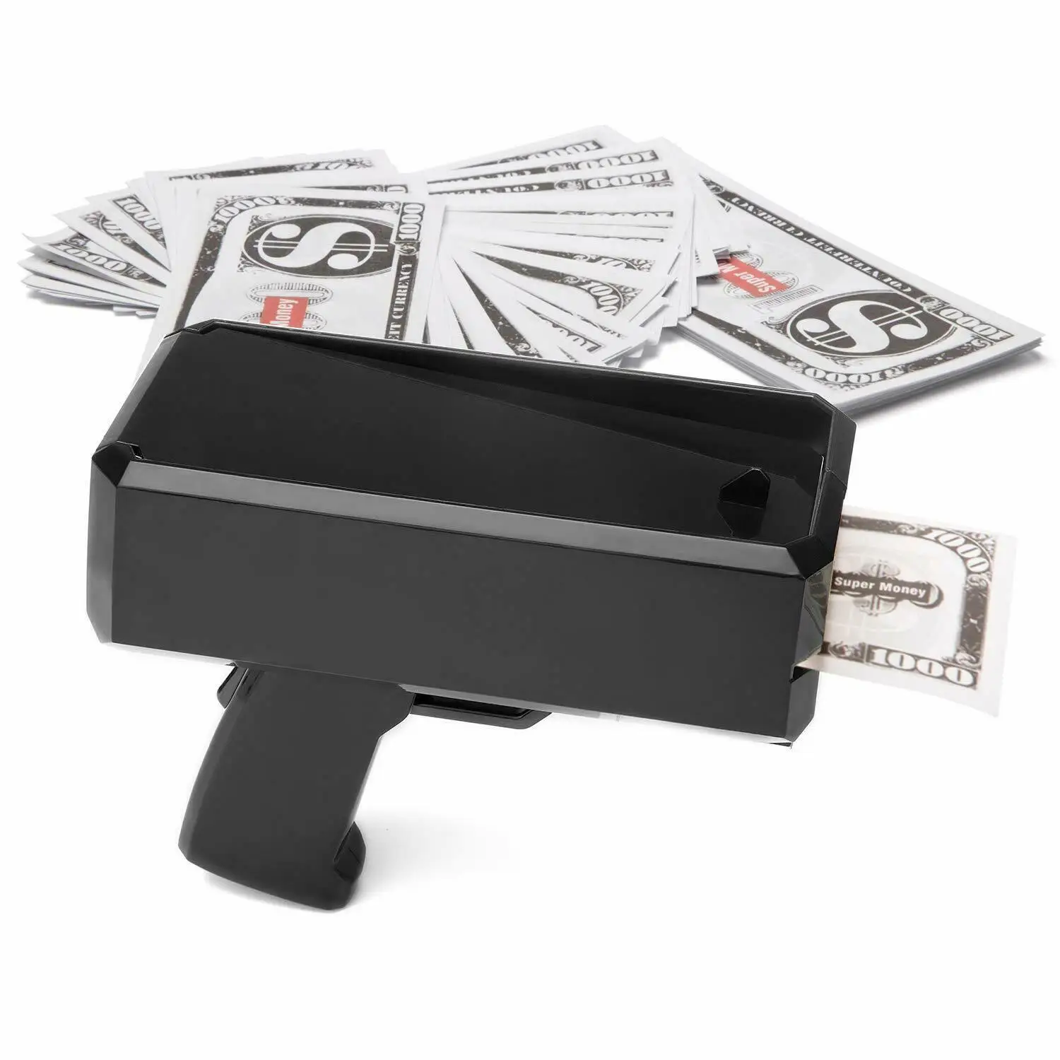 Пистолет для банкнот денежный пистолет денег Золотой 100 шт. пляжной вечеринки