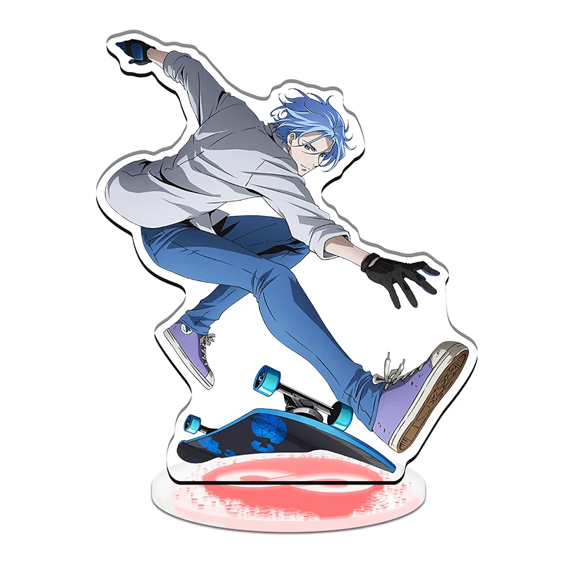 

Anime SK8 the Infinity Kyan Reki Sakurayashiki Kaoru Acrylic Stand Model Figure Plate Display Cosplay Decor Cute Collection Toys