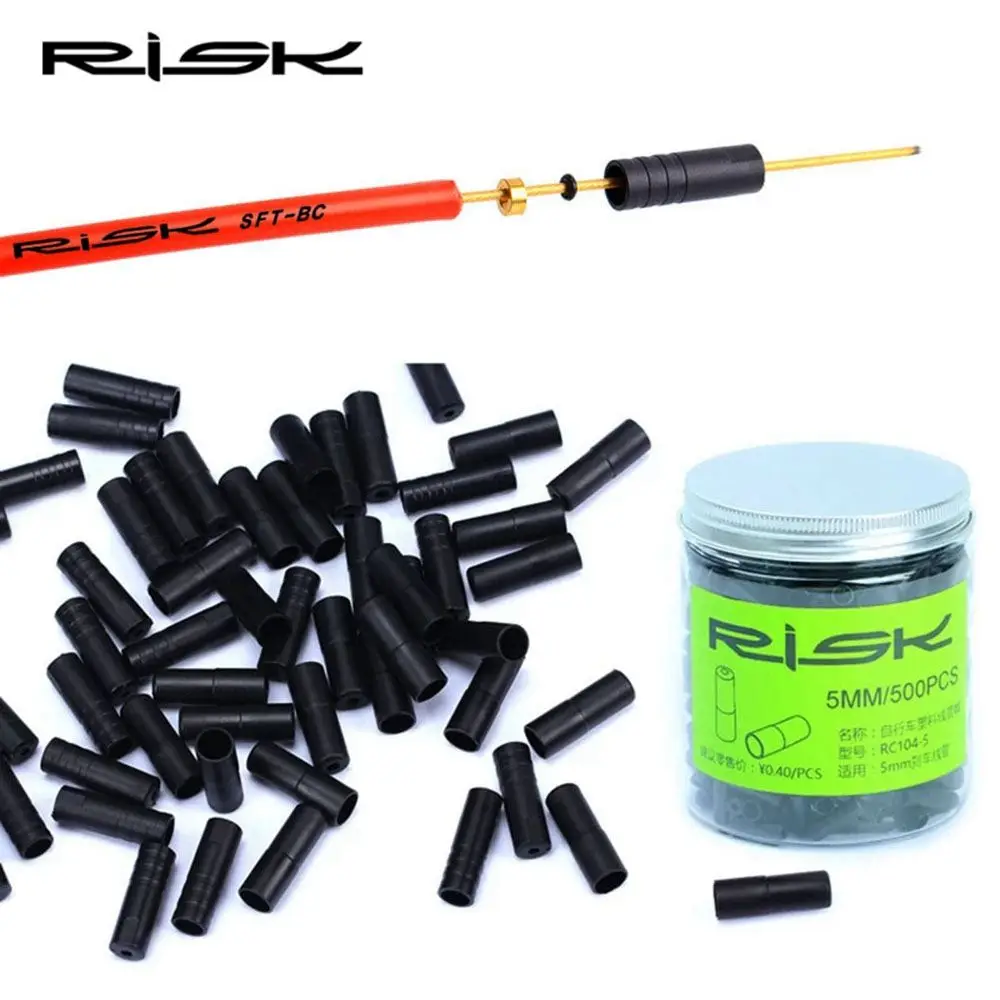 

10/50pc Mountain Road Bike Bicycle Brake Gears Outer Cable End Caps Tips Crimps Shift Derailleur Cable Wire Tip Cap Housing