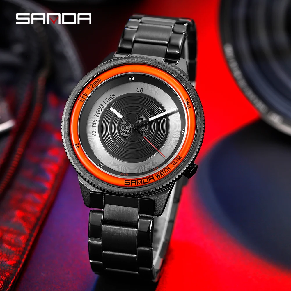 

SANDA 2020 Top Brand Luxury Men's Watch 30m Waterproof Clock Male Sports Watches Men Quartz Casual Wrist Watch Relogio Masculino