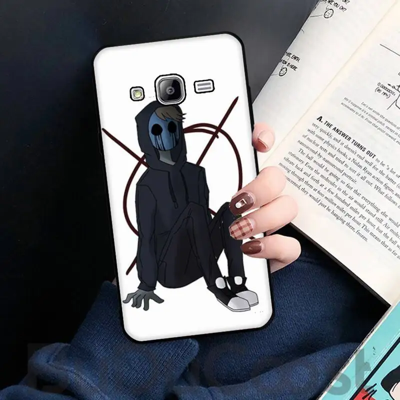 

Eyeless Jack CreepyPasta horror boy Italy Phone Case For Samsung Galaxy J7 J6 J8 J4 J4Plus J7 DUO J7NEO J2 J7 Prime