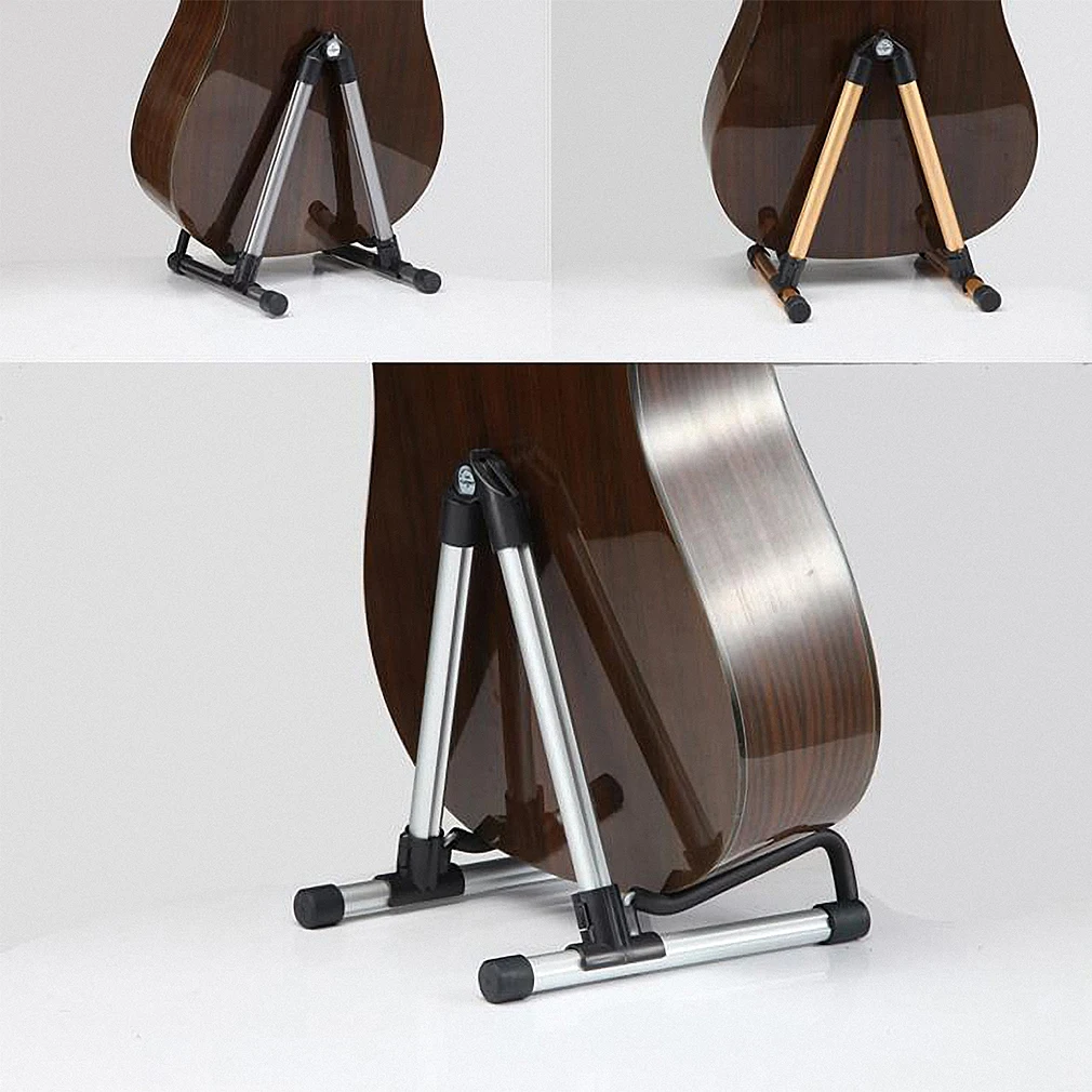elektrische gitarre rack stander halter falten a rahmen für akustische gitarre schützen klassische gitarren basis ukulele boden stehen halte