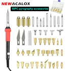 Ручка для выжигания по дереву NEWACALOX, 60 Вт, с регулируемой температурой