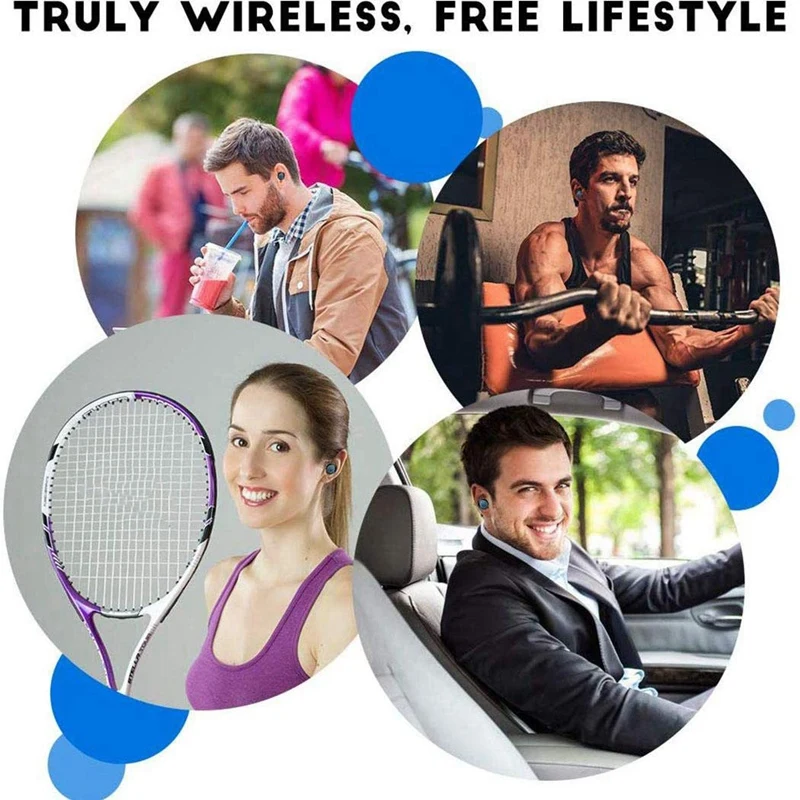IG-Z3X Bluetooth 5 0 бинауральные Беспроводные наушники с зарядным отсеком
