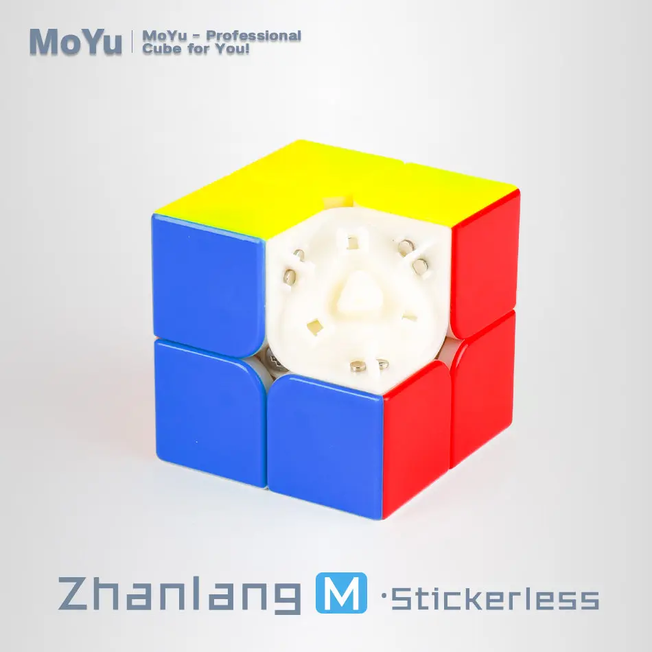 Moyu War Wolf M 2x2x2 Магнитный Куб Магнитная версия Zhanlang 2 слоя куб для скоростного Куба