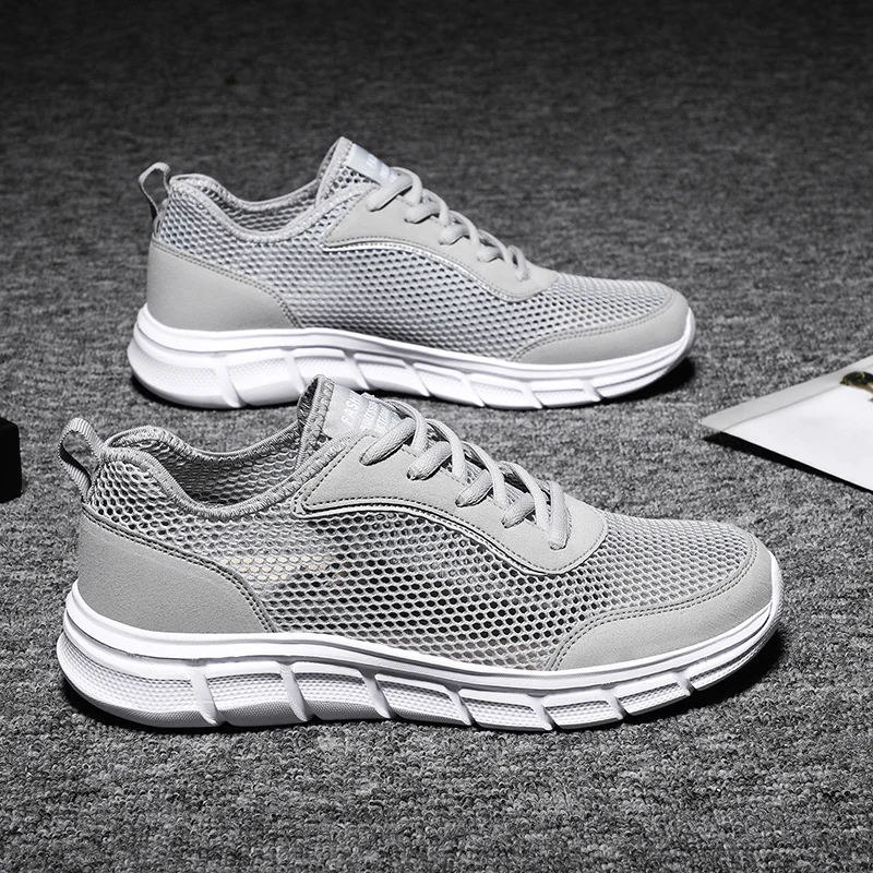 

PUPUDA Men Shoes Large Size Men Sneakers Casual Shoes Summer Mesh Sneakers Comfy Sport Shoes Men Lightweight Walking Sneakers