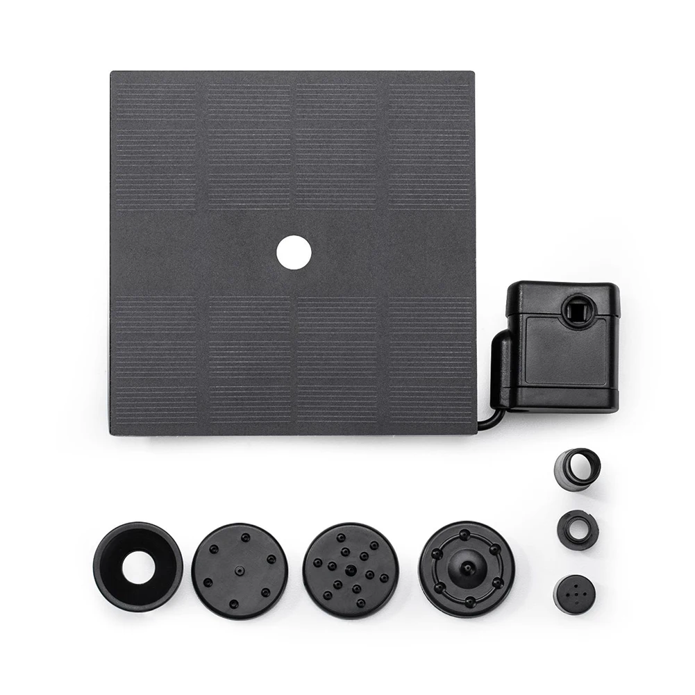 Солнечный насос для фонтанов плавающий водяной на солнечных батареях птиц в