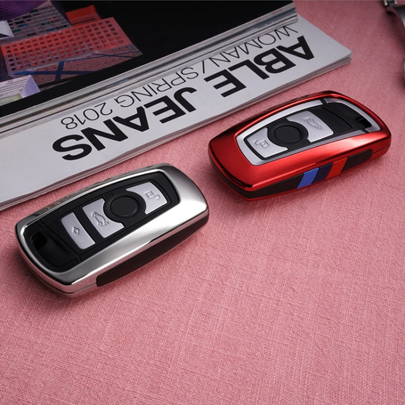 

Car Styling Car Key Case Cover for BMW 520 525 f30 f10 F18 118i 320i 1 3 5 7Series X3 X4 M3 M4 M5 E34 E90 E60 E36 FOB key chain