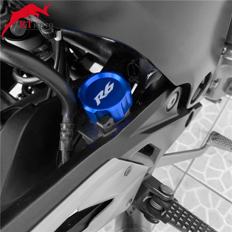 Для Yamaha YZF-R6 YZF R6 YZFR6 2010-2021 2019 CNC алюминиевая задняя и передняя Крышка Резервуара