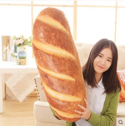 Мягкие игрушки на спинку день рождения Забавный имитированный закусочный хлеб