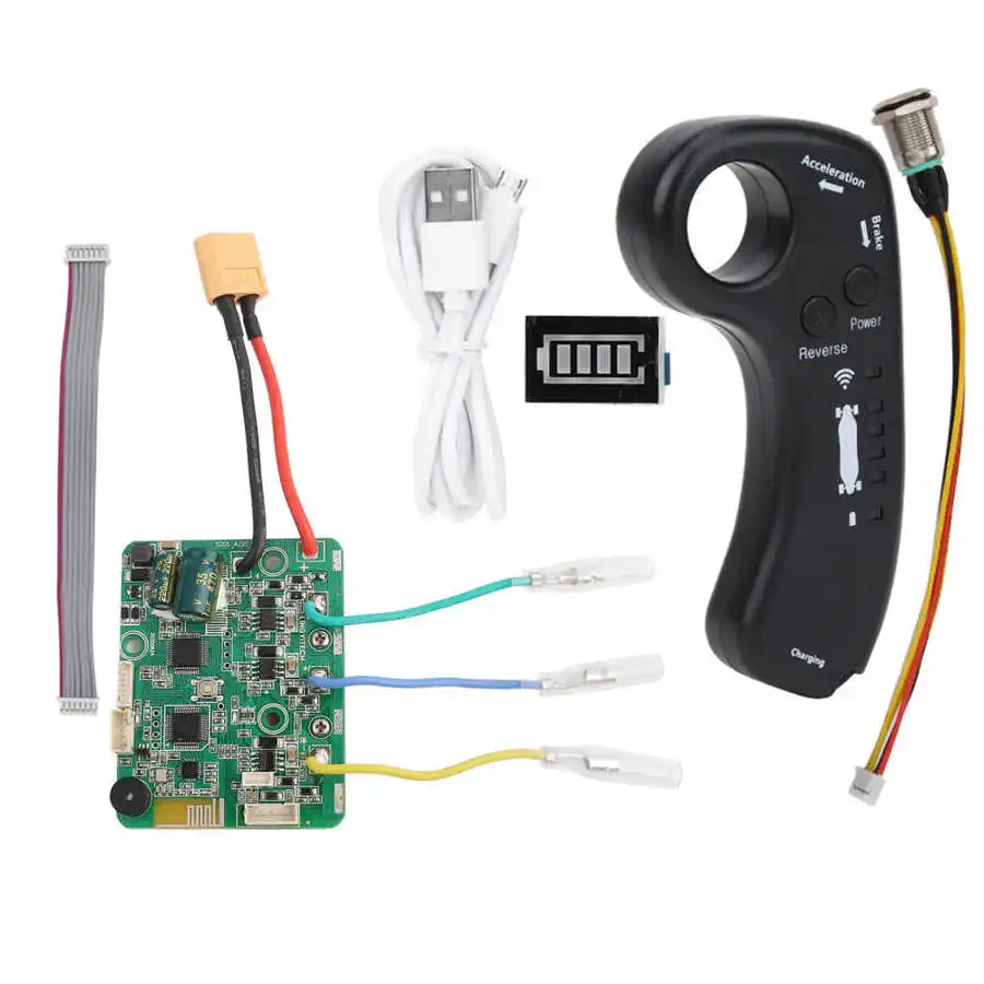 Электрический скейтборд с дистанционным управлением 24 В материнская плата одним