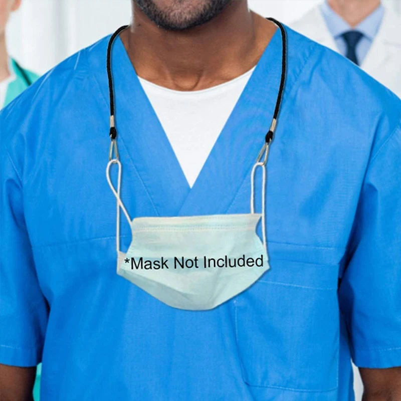 Маска ремешок-держатель Вешалка Регулируемая длина лицо щит банданы ремешок