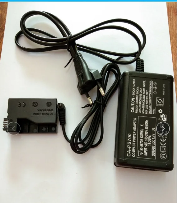 Адаптер питания для цифровой камеры EOS Rebel T2i T3i T4i T5i 550D 600D 650D 700D Kiss X4 X5 X6