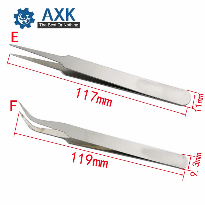 6pcs Tweezers Set Anti-Acid Non-Corrosive Maintenance Repair Tool part DT272 | Инструменты