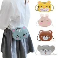 kids girl crossbody bags cute cartoon animal coin purse handbag children wallet small coin shoulder bag backpack