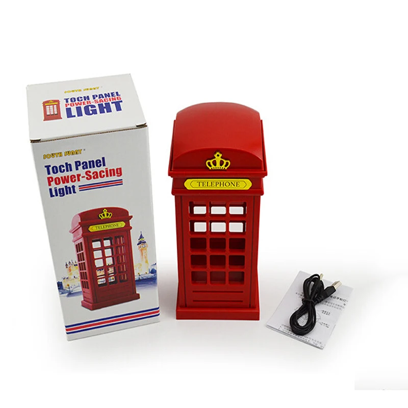 Креативный светодиодный прикроватный светильник из АБС пластика с USB