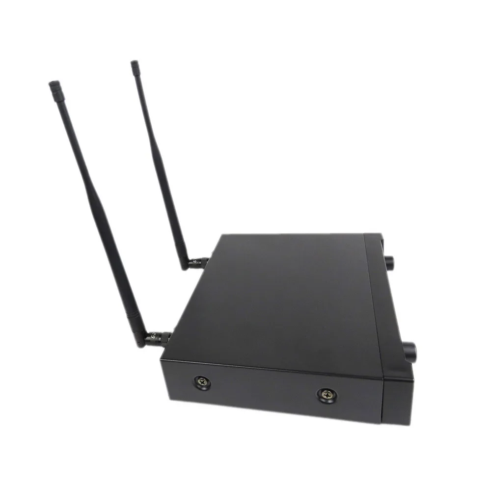 STARAUDIO профессиональный беспроводной микрофон Двухканальный UHF Ручной беспроводной микрофон для сцены вечерние церковные SMU-0210