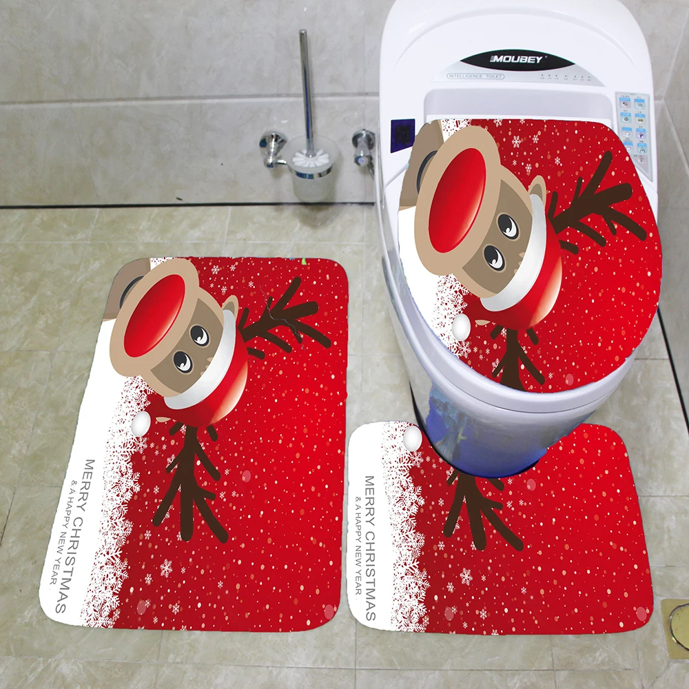 3 шт./компл. рождественские украшения с принтом изображениями героев