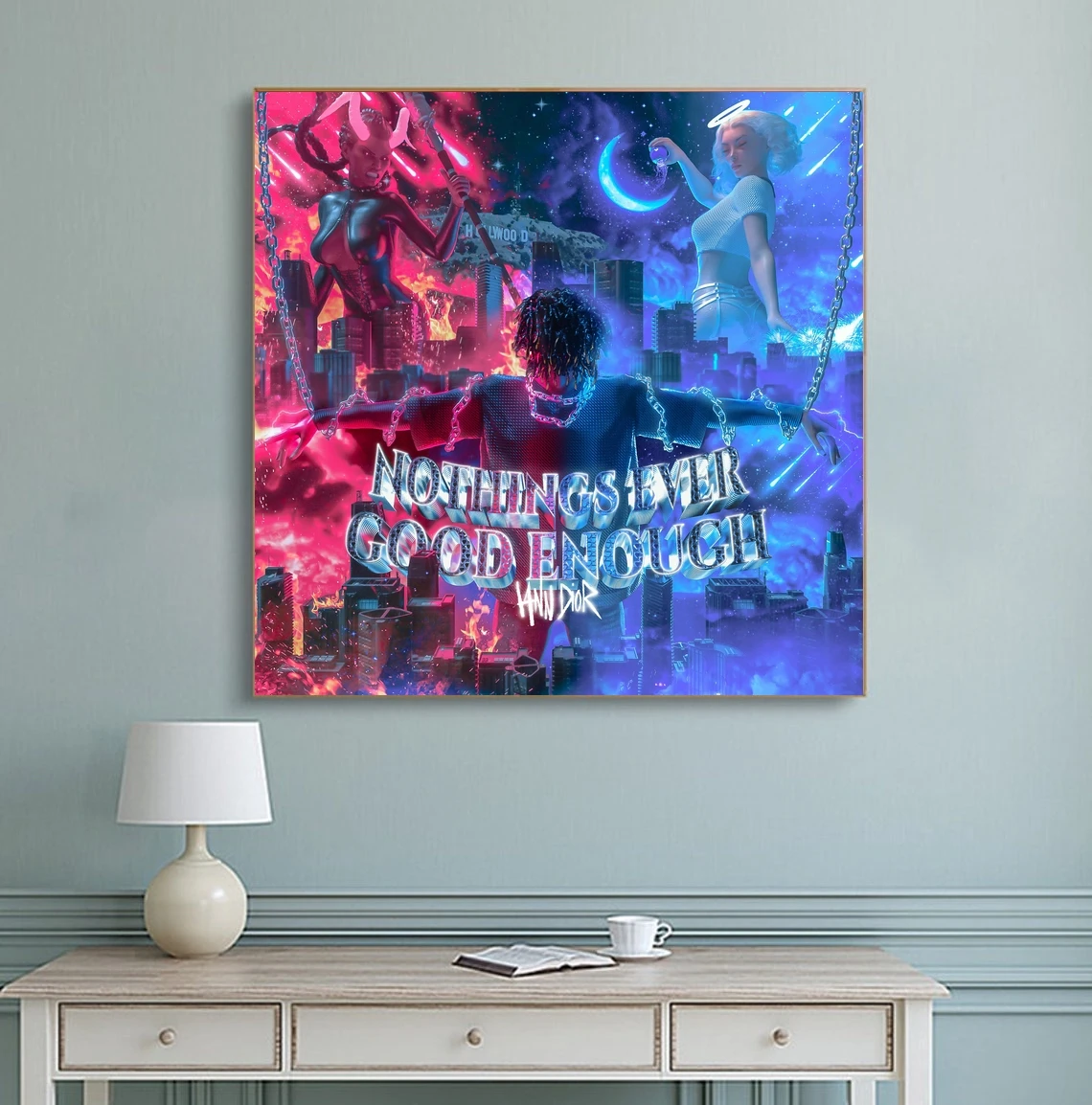 Iann Dior Nothings Ever музыкальный альбом достаточно хорошего качества Обложка плакат