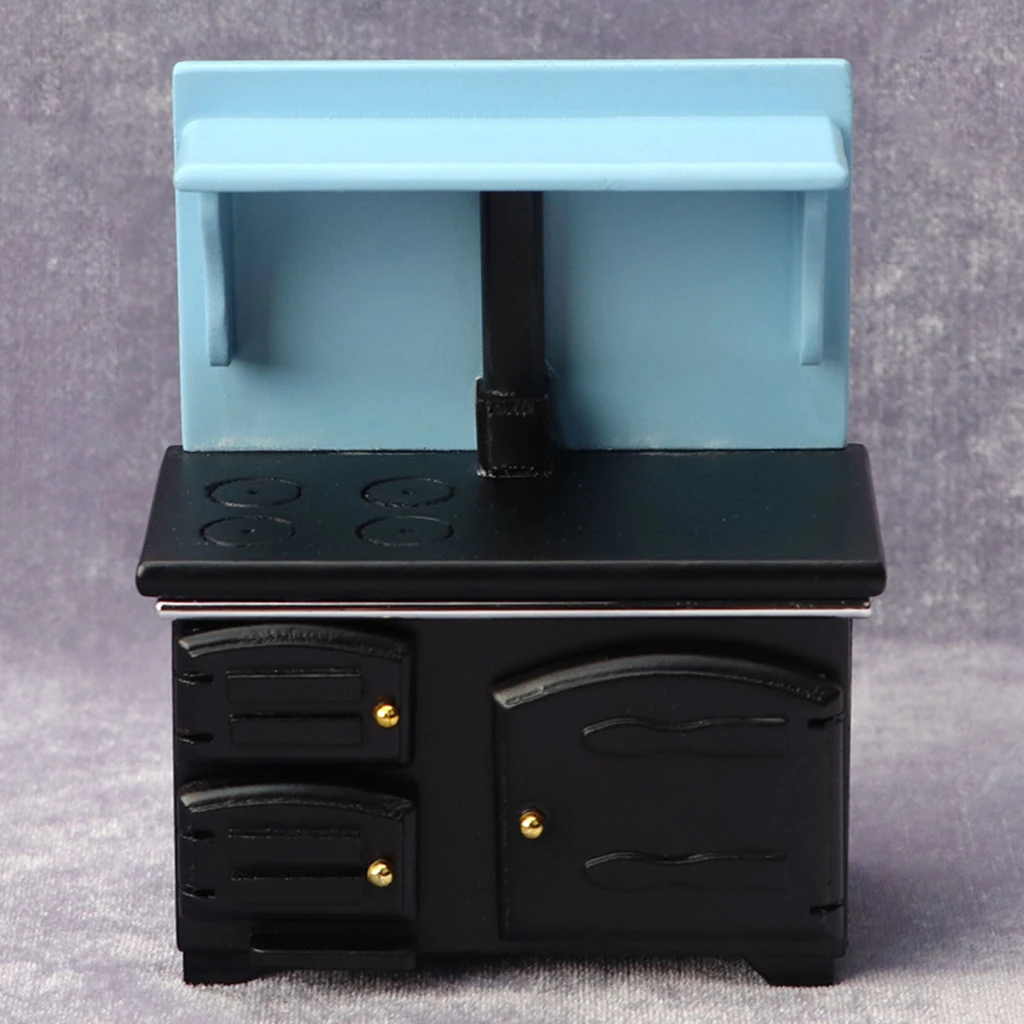 

1:12 Doll House Furniture Stove Dollhouse Home Decor Accessory for Kids