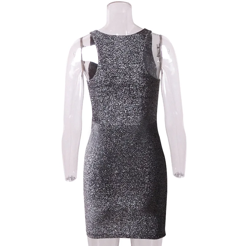 

free shipping 2020 joocar fashion square collar neck sleeveless bodycon stretch summer dress JC1510