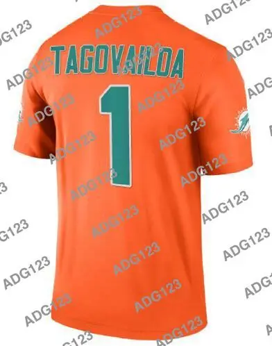 

Stitch Miami Tua Tagovailoa Orange Men Women Kid Youth Vapor Limited Jersey
