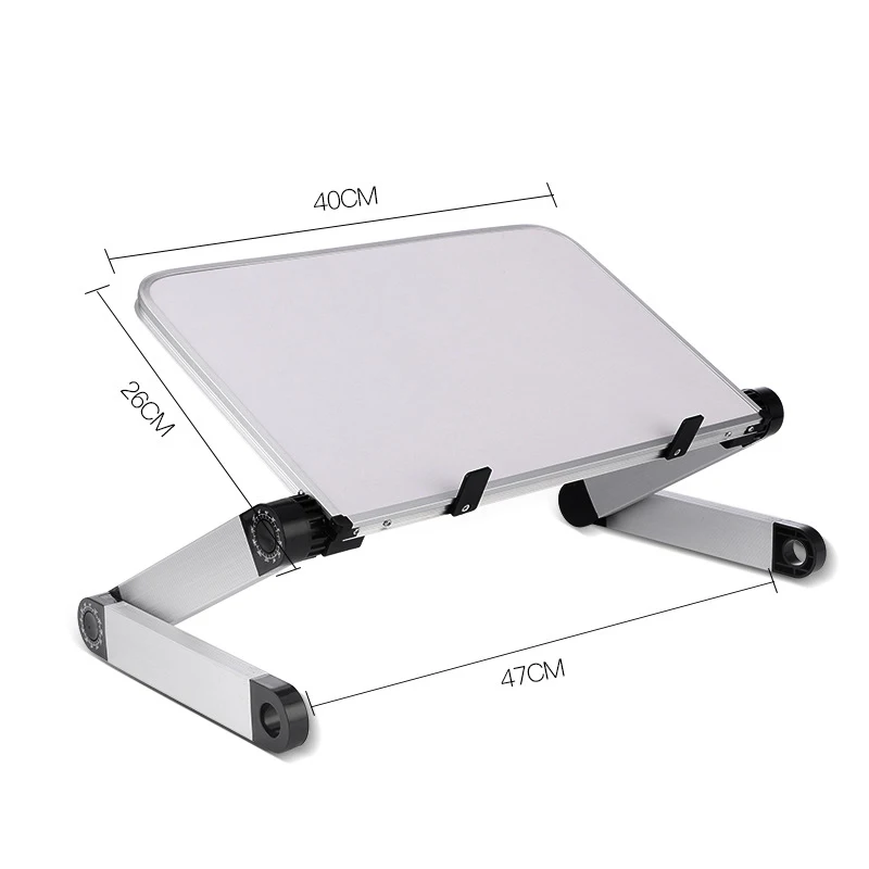 

Portable Laptop Table Adjustable Notebook Stand Desk for Office Bed Folding Desk Adjust 360 Degree Laptop Computer Stand Holder