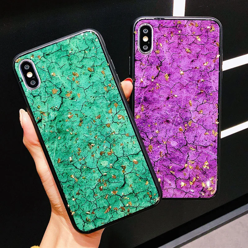 

Marble Glitter Case For Huawei Mate 40 30 20 P30 Lite Pro Case Silicone For Honor 9A 8A 8X Back Cover For Huawei Y6 Y7 Y9 2019