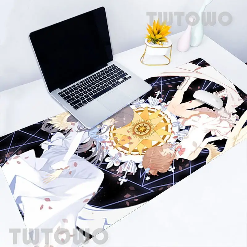 

Top Quality Cardcaptor Sakura Mouse Pad Custom HD Desktop Mouse Pad MousePads Table Mat Mouse Pad Gamer Keyboard Pad Gamer
