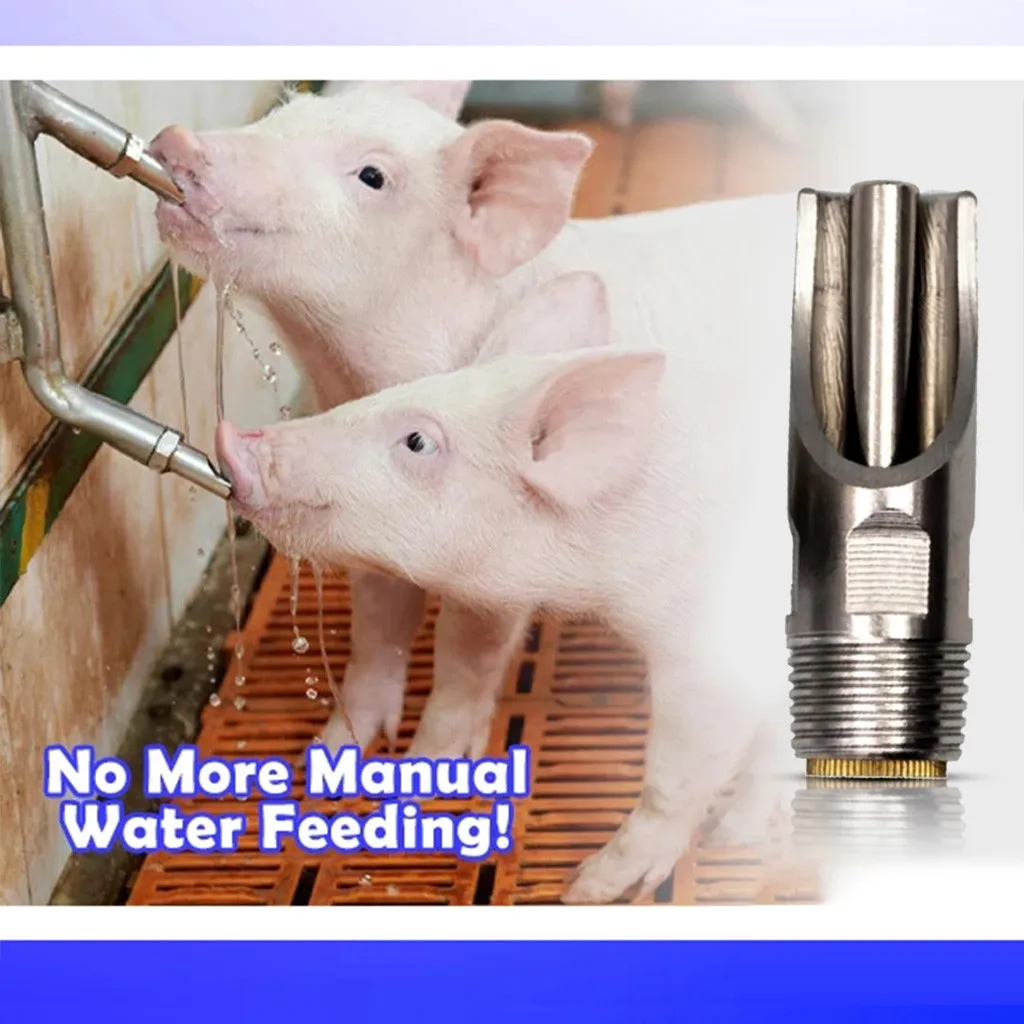 1/3/5 шт свинья ниппель для кур того чтобы поить Автоматическая Овцы вода напиток