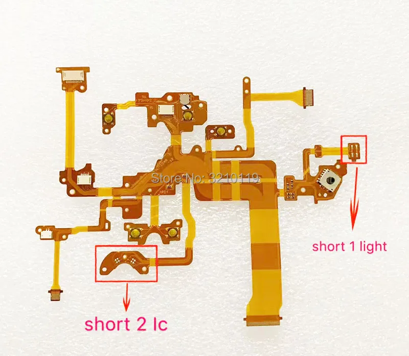 Гибкий кабель для Sony верхняя крышка кнопка спуска затвора ремонта ILCE 7M2 A7M2 A7RM2 A7SM2