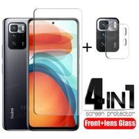 4 in 1 for xiaomi poco x3 gt for poco x3 gt tempered glass film screen protector for redmi note 9 10 pro poco x3 gt lens glass