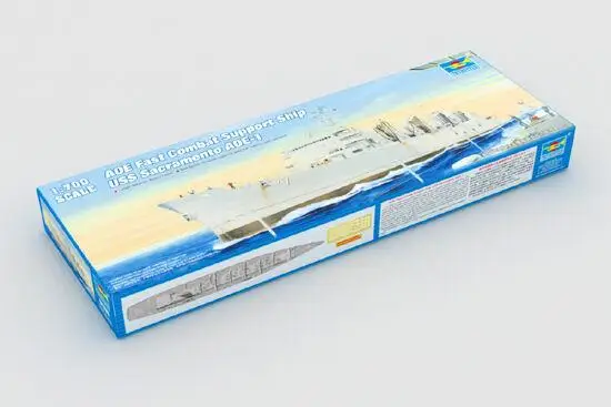 Trumpeter 05785 1/700 AOE быстрая Боевая поддержка корабля USS Сакраменто (AOE 1) набор