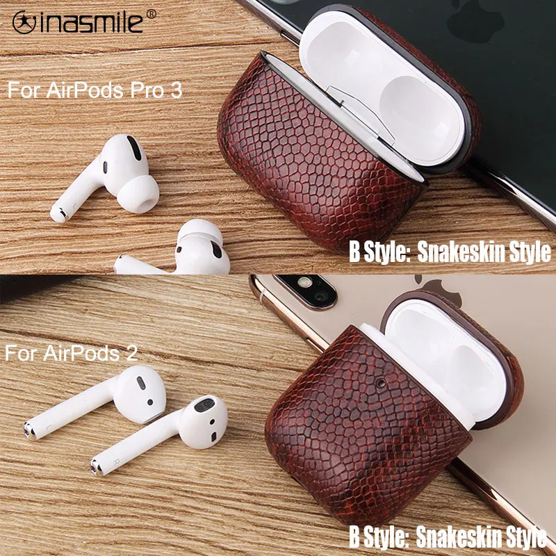 Великолепный кожаный чехол для Airpods 2 Pro Аксессуары correa airpods Apple Pro3 Air pods