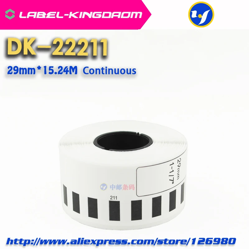 3 рулона для заправки ярлыков совместимые с флейбками 29 мм * 15 24 м непрерывная