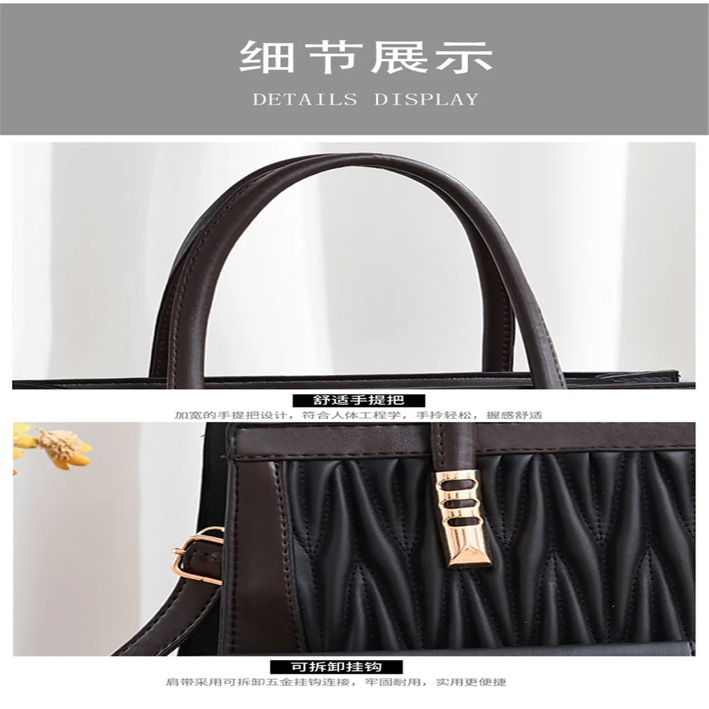 

Women's Handbag 2020 New Style Women's casual fashion Plaid mother bag cross shoulder handbag