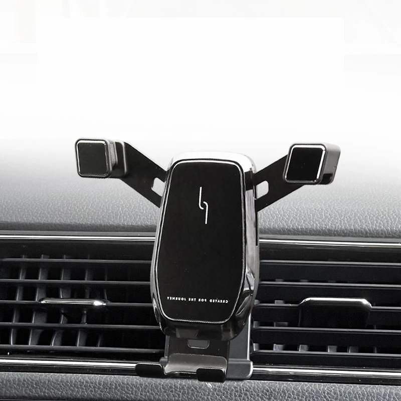 gravity car gps stand air vent clamp mobile phone holder for volkswagen vw jetta mk6 accessories 2015 2016 2017 2018 free global shipping