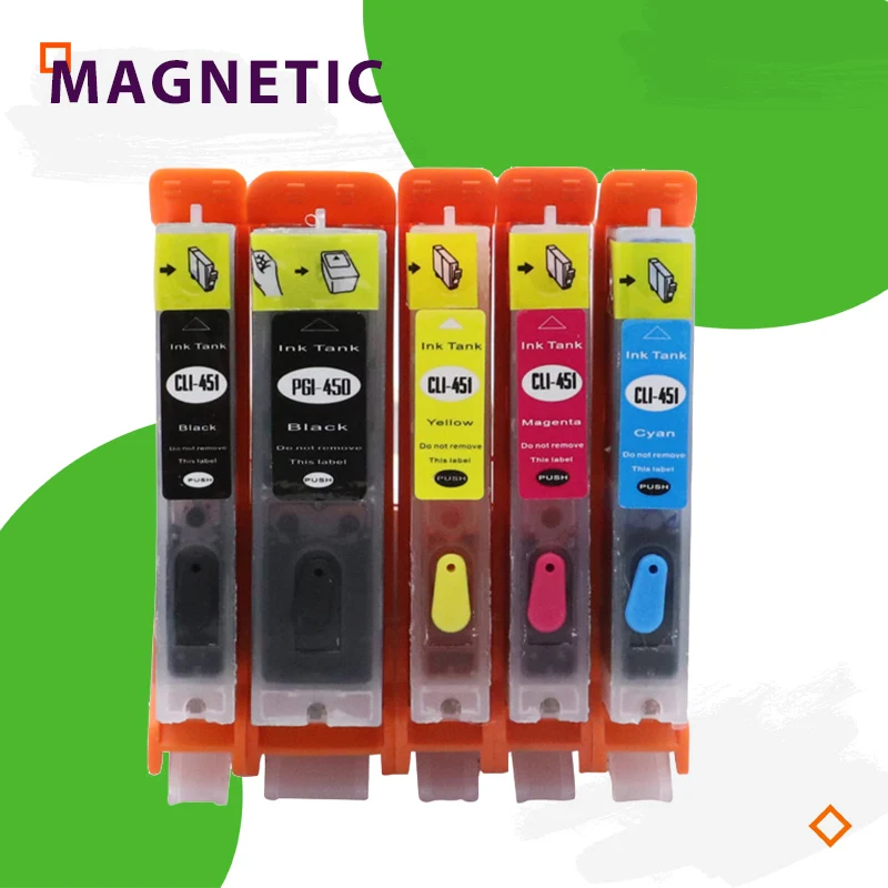 PGI 450 CLI 451 многоразовые чернила для принтера Canon PIXMA IP7240 MG5440 MG5540 MG6440 MG6640 MG5640 MX924 MX724