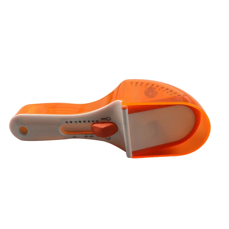 

Adjustable measuring spoon Milk powder spoon Baking seasoning plastic measuring spoon Scale adjustment spoon Kitchenware