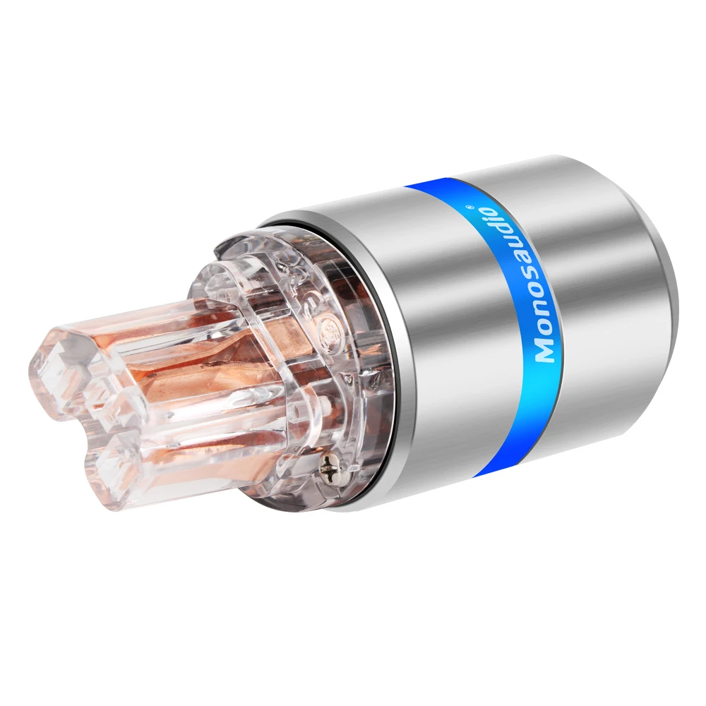 Монозаudio Hi-Fi Чистая медь Штекер Schuko красный Версия EUR аудио Кабель питания