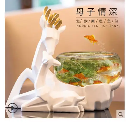 Пресс-формы для аквариума слон домашняя мебель водяной фонтан распылитель