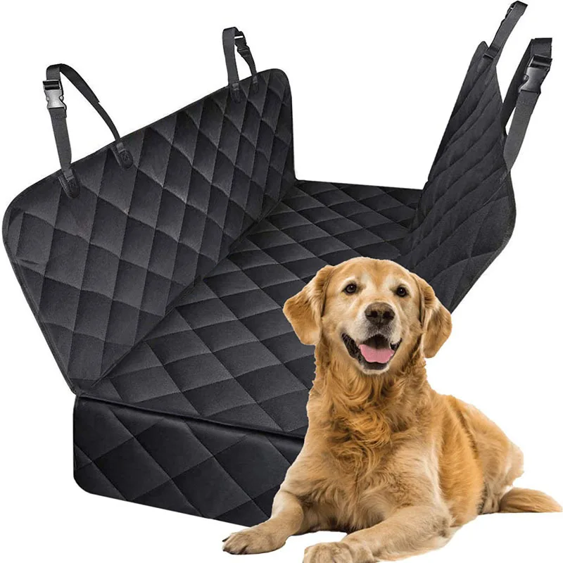 

Pet safety seat cushion in rear of luxury Car Dogs and Cats accessories seat protector cover Dog mat blanket Things for the Car