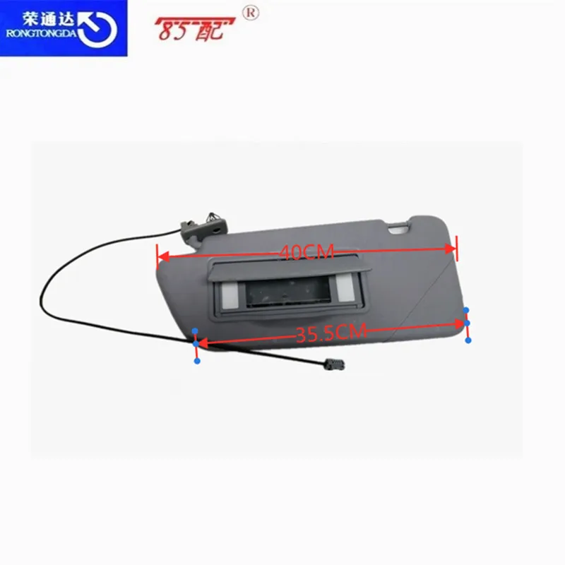 Солнцезащитный козырек 8163EG 98158119ZQ 98158116ZQ для Peugeot 2008 3008 301 308 308S 408 508 Citroen C5|Козырьки