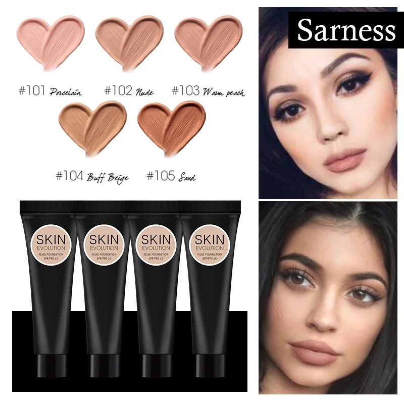 Кожа Evolution основа под макияж 8g тональный крем консилер база отбеливающий