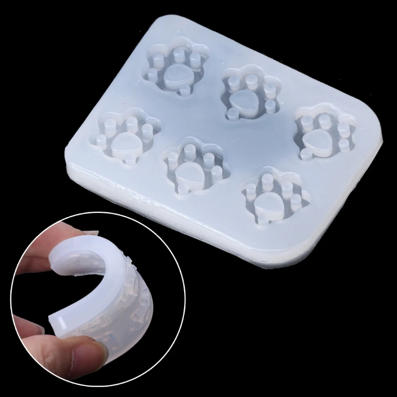 

2021 New Claw Paws Silicone Fondant Mold Jewelry Pendant Making Epoxy Resin Mold Tool
