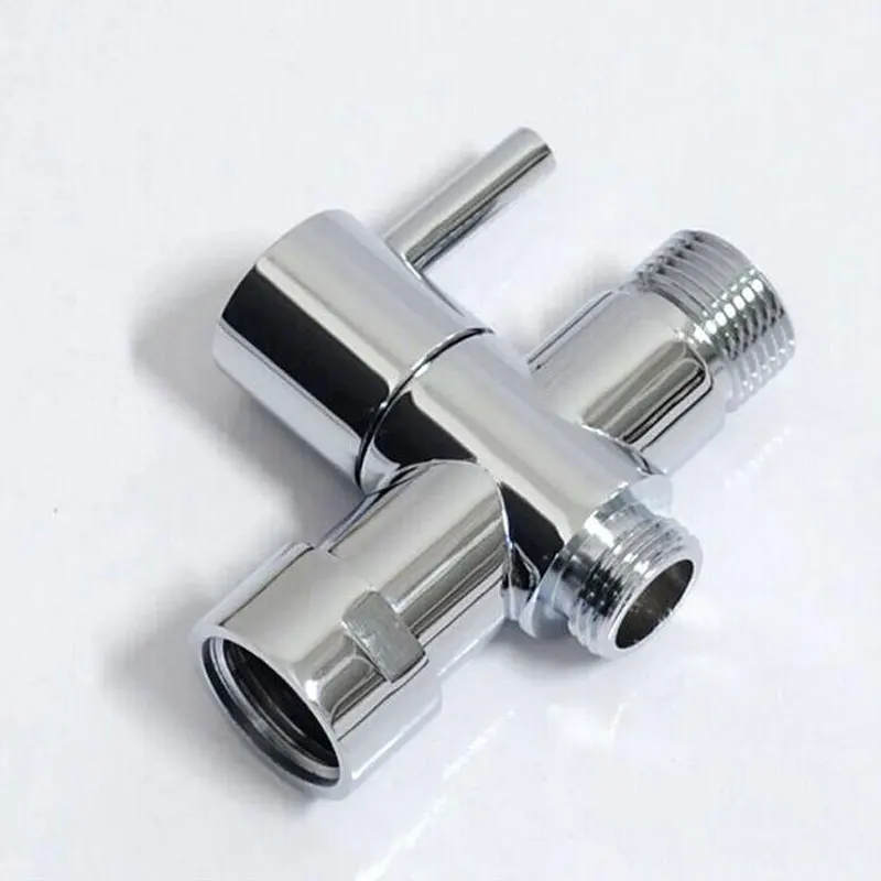 3 сторонний выход латунный душевой переключатель 7/8 &quotТ адаптер с клапаном для